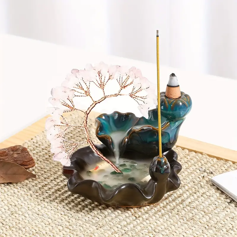 Ceramic Chakra Incense Burner