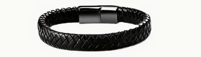 Faux Leather Braided Stacking Bracelets