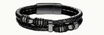 Faux Leather Braided Stacking Bracelets