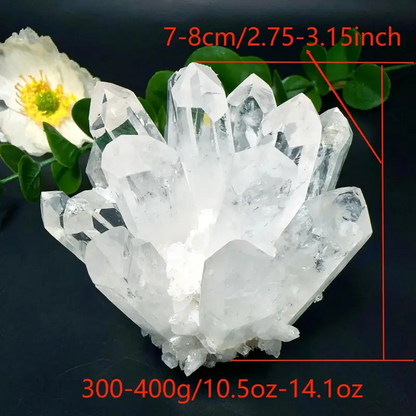 2.75 - 3.15 Inch Clear Quartz Phantom "Chlorite" Crystal