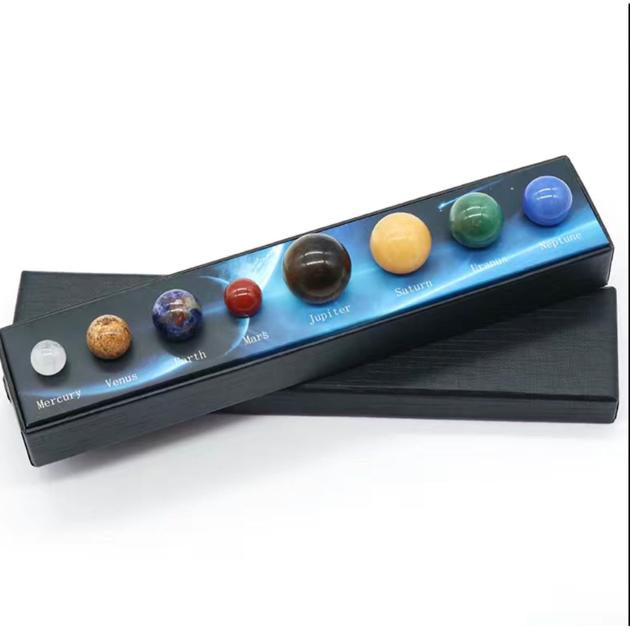 Harness the Power of Planets with Our 8-Piece Natural Healing Crystals Set