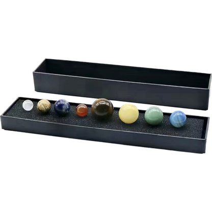 Harness the Power of Planets with Our 8-Piece Natural Healing Crystals Set