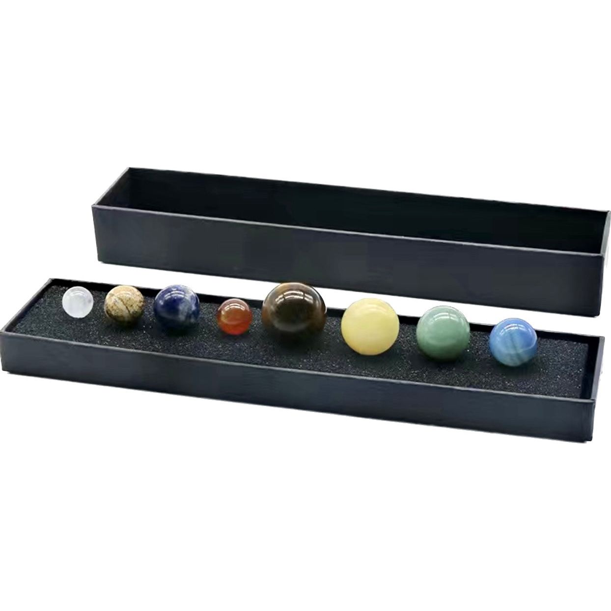 Harness the Power of Planets with Our 8-Piece Natural Healing Crystals Set