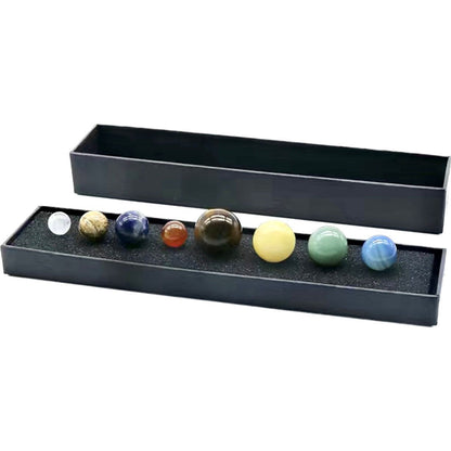 Harness the Power of Planets with Our 8-Piece Natural Healing Crystals Set