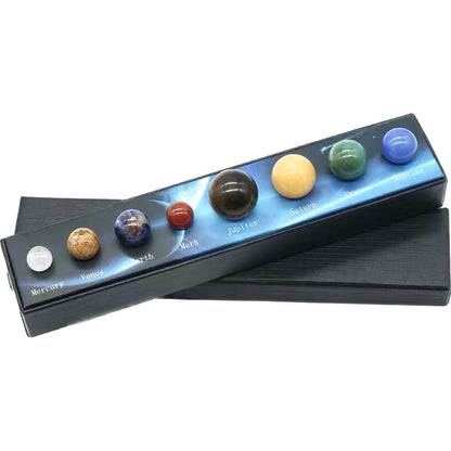 Harness the Power of Planets with Our 8-Piece Natural Healing Crystals Set