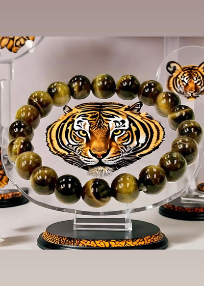 10 mm  Tiger's Eye Bracelet