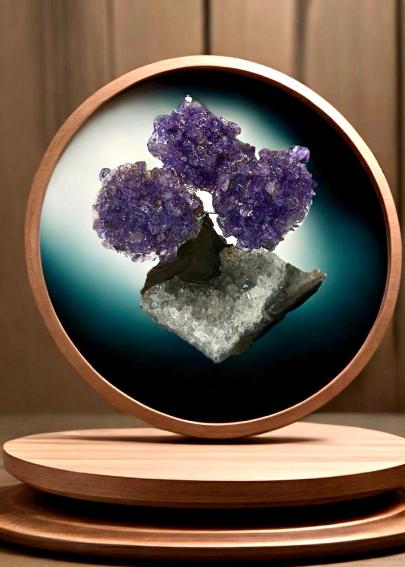 4.0" Brazilian Amethyst Gemstone Tree (Positive Energy)