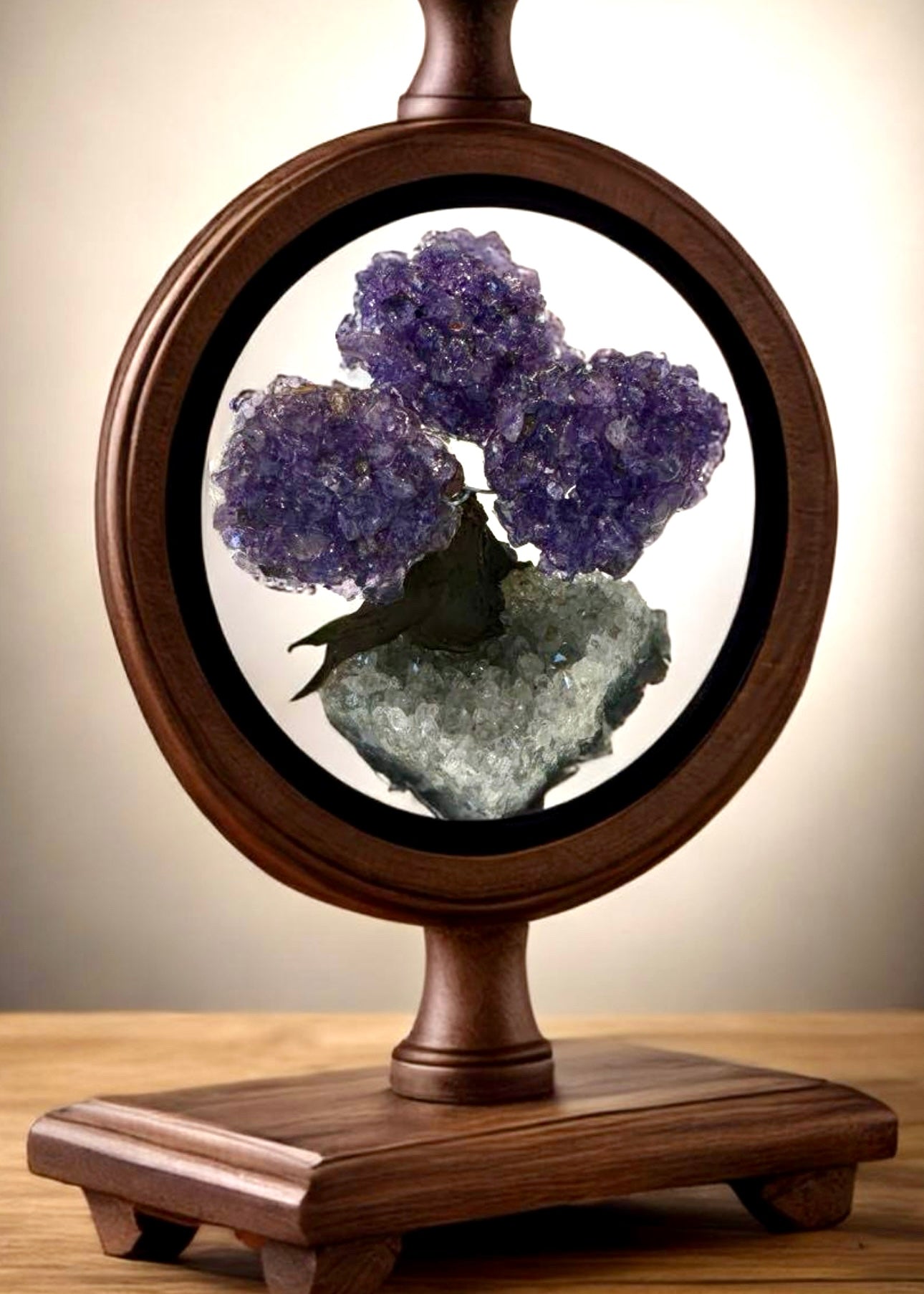 4.0" Brazilian Amethyst Gemstone Tree (Positive Energy)