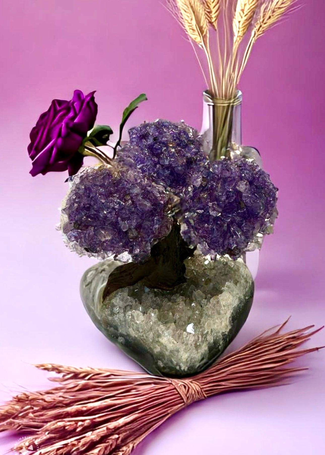 4.0" Brazilian Amethyst Gemstone Tree (Positive Energy)