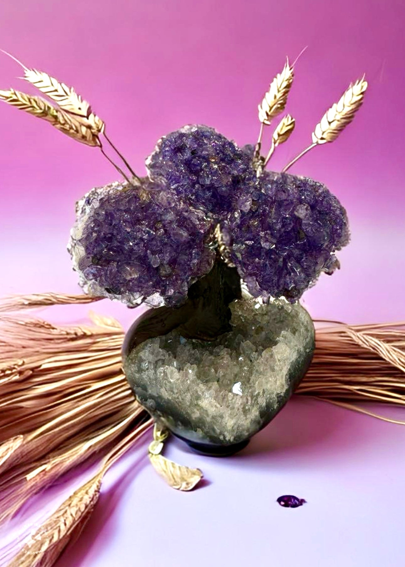 4.0" Brazilian Amethyst Gemstone Tree (Positive Energy)