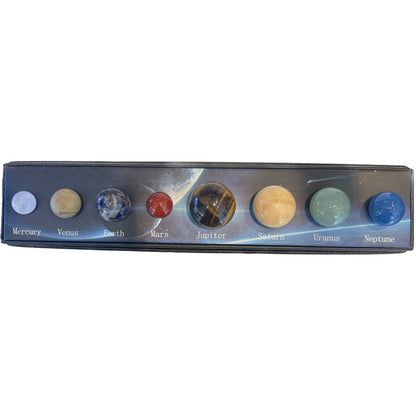 Harness the Power of Planets with Our 8-Piece Natural Healing Crystals Set