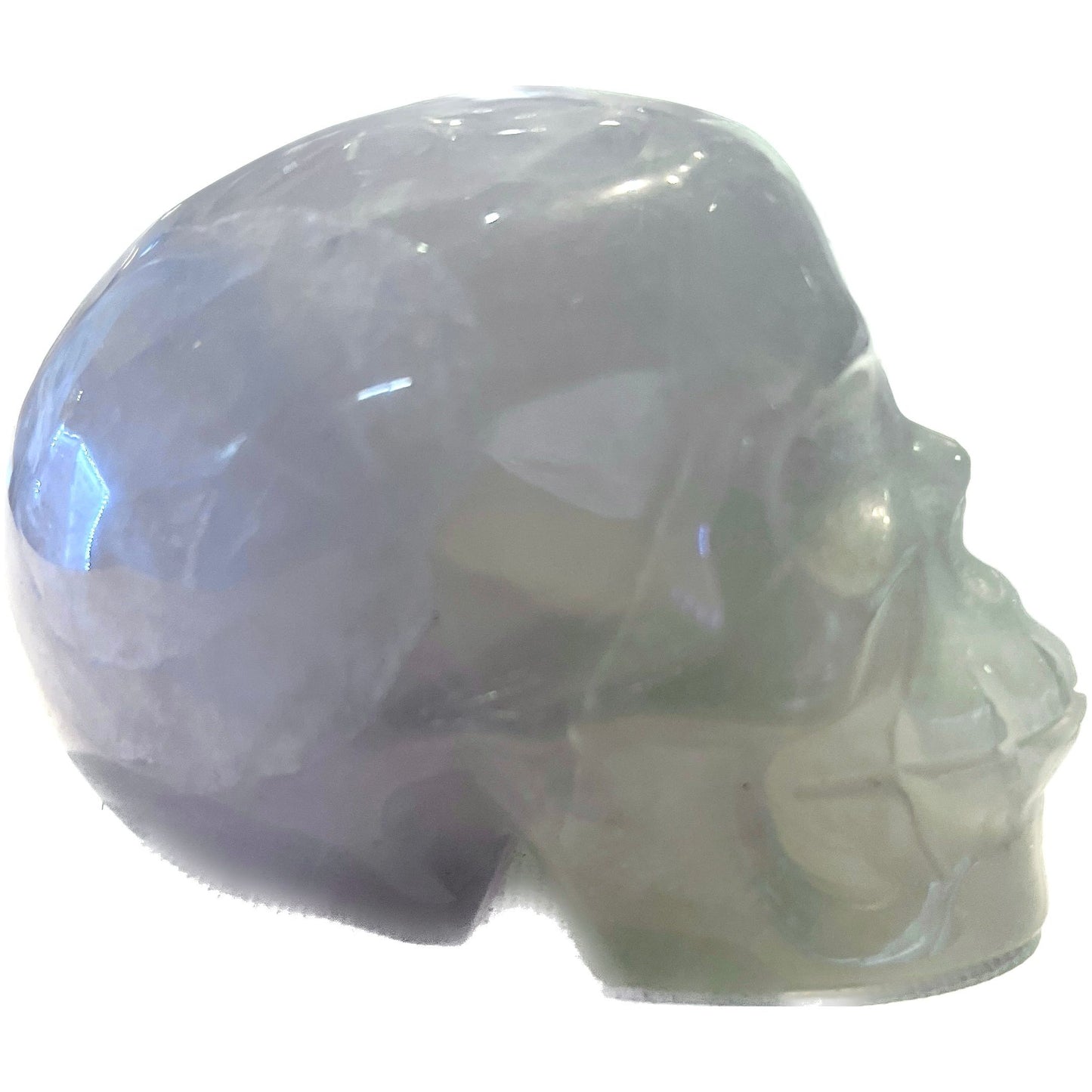 3 Inch Genuine Brazilian Fluorite Skull