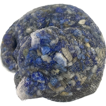 3 inch  Natural Crystal Macadam Epoxy Lapis Lazuli Cat