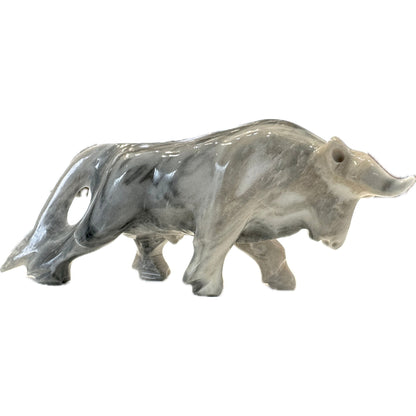 6 Inch Gray Onyx High-Quality Bull