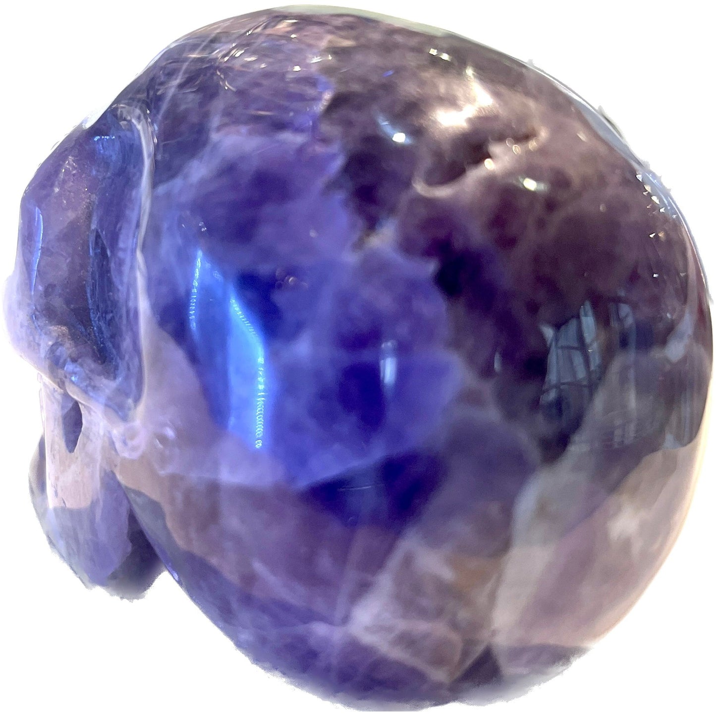 4 Inch Genuine Brazilian Amethyst Skull