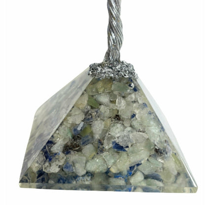 August Gem Birthstone Tree (Sodalite / Green Aventurine)