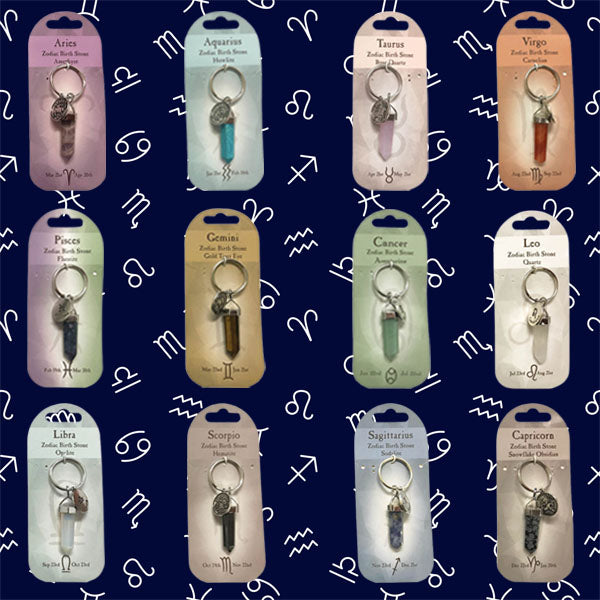 Zodiac Keychains