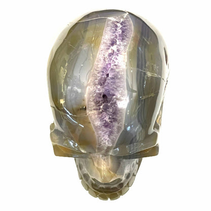 4" Amethyst Skull