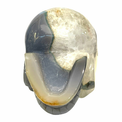 5" Chalcedony Skull