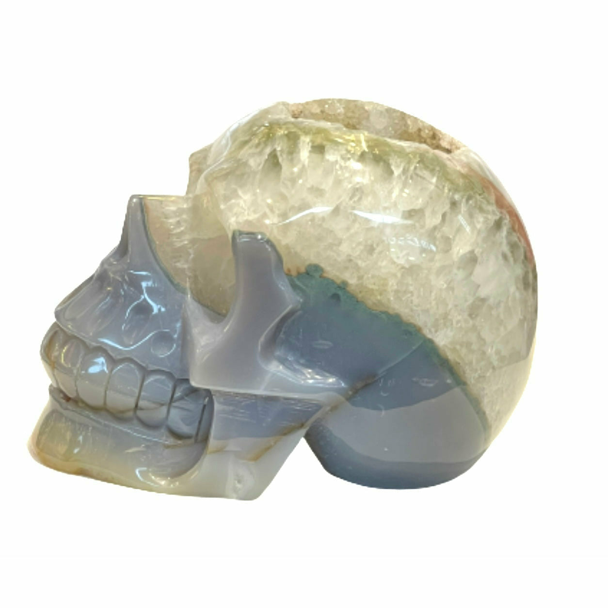 5" Chalcedony Skull