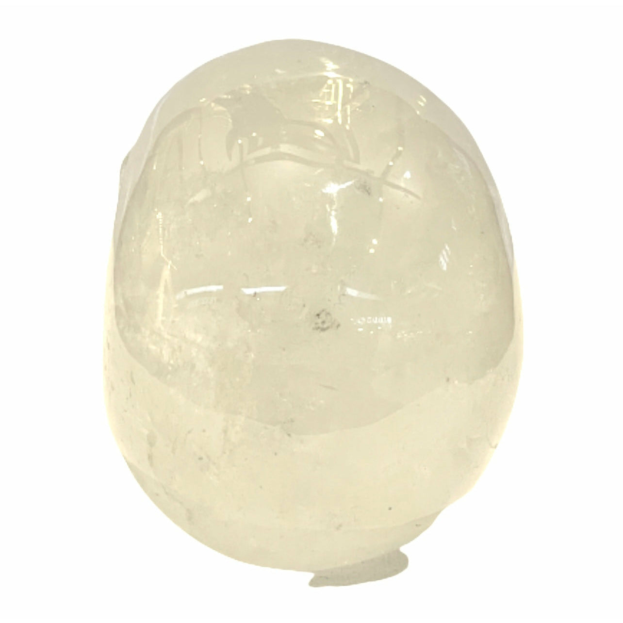 5 1/2 Inch Genuine Brazilian Clear Quartz Skull