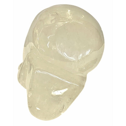 5 1/2 Inch Genuine Brazilian Clear Quartz Skull