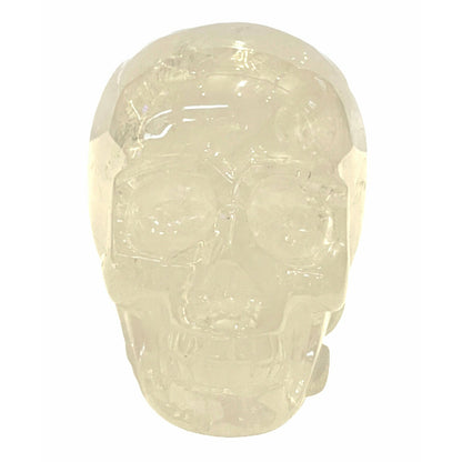 5 1/2 Inch Genuine Brazilian Clear Quartz Skull