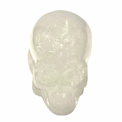 5 1/2 Inch Genuine Brazilian Clear Quartz Skull