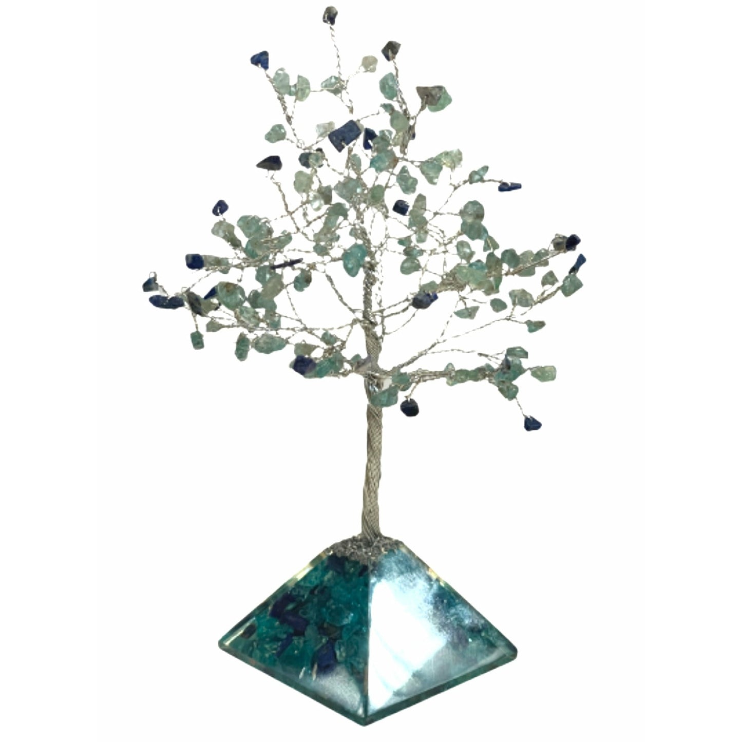 December Gem Birthstone Tree (Lapis Lazuli / Blue Apatite)