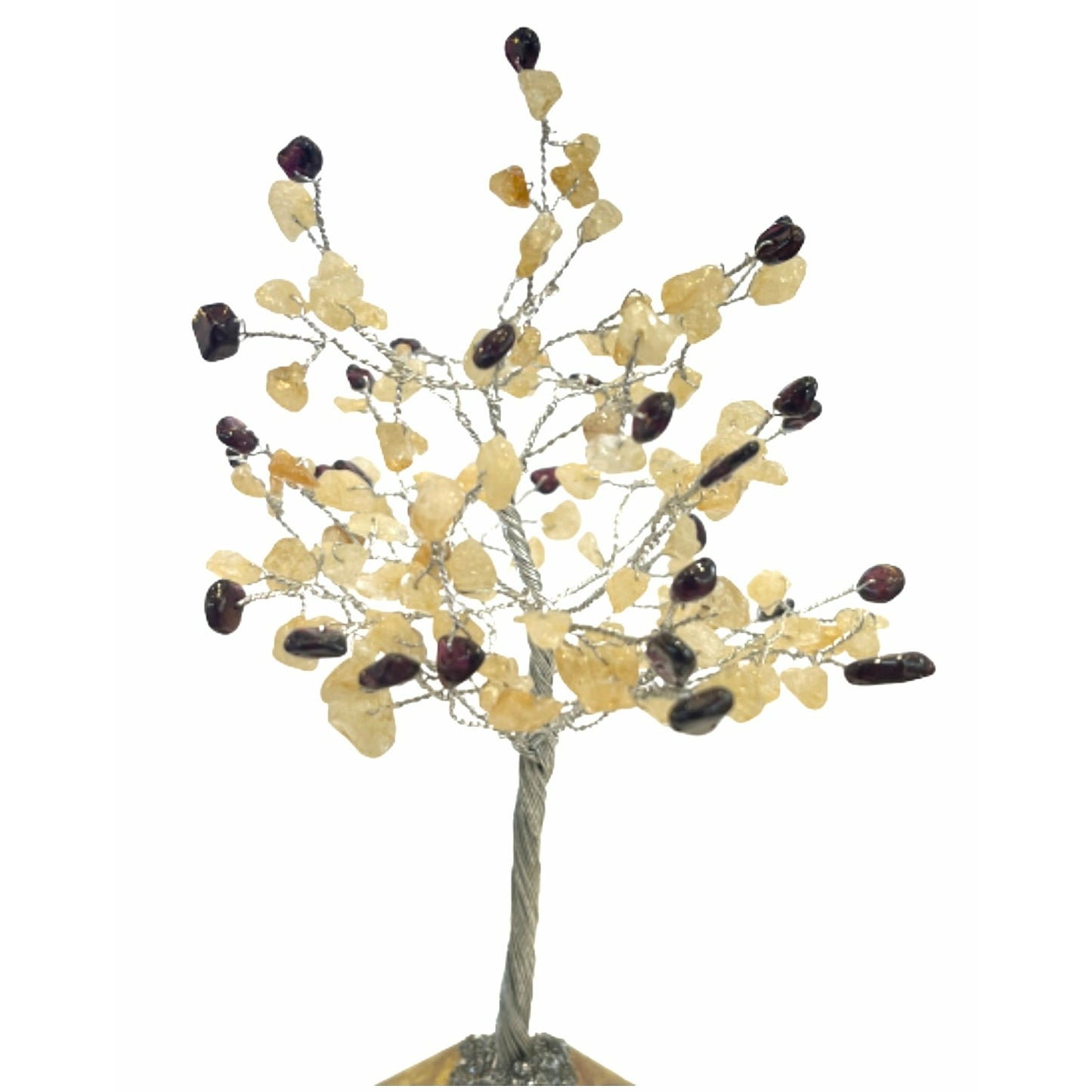 November Gem Birthstone Tree (Citrine / Garnet)