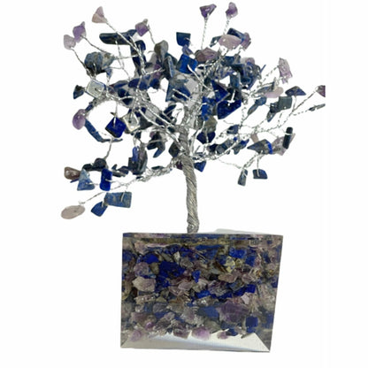 September Gem Birthstone Tree (Lapis Lazuli / Amethyst)