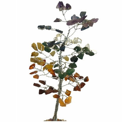 Small Handmade Gemstone Chakra Crystal Trees